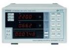  PF9808D 智能电量测量仪采用国际领先的DSP实时采样技术，能精确测量任意波形非周期变化的功率和电能量。尤其适合于精确测量变化的不连续信号的功率和电能量，测量精度高。功率积分、电流积分功能 功率因数：-1.000～1.000,基频：45Hz～65Hz，带宽：5kHz

