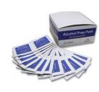 Alcohol Prep Pads are primarily used in the food service and processing facilities for sanitization to meet HACCP and food safety requirements. Each soft absorbent, non-woven pad is saturated with 70% isopropyl alcohol. Individually wrapped alcohol wipes are also ideal for cleaning and sanitizing thermometer probes. It is imperative that proves and other tools are sanitized before and after each use to prevent cross-contamination. Each pre-moistened pad measures 61 mm x 31 mm.